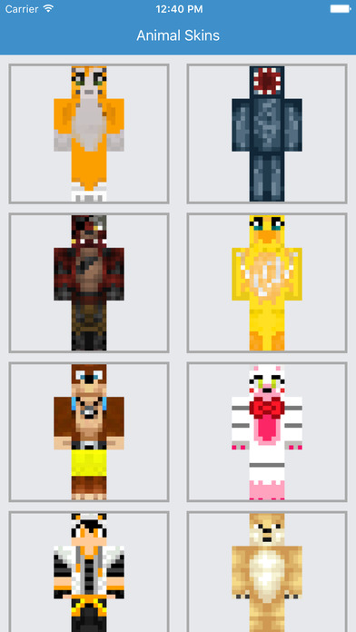 App Shopper: Animal Skins for Minecraft Free App (Entertainment)