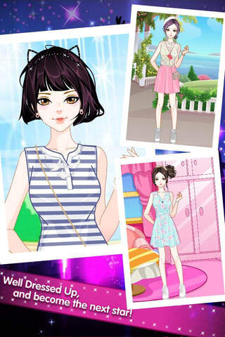 Fashion Queen Style - Sweet Princess Doll Make Up Secret, Girl Games screenshot 2