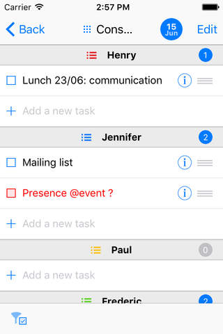 SmartList - Your organized task list screenshot 2
