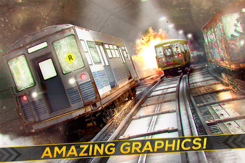 Subway Train Simulator HD | 3D Metro Driving Game For Pros screenshot 2