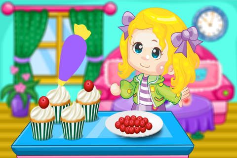 Cooking Eggless Vanilla Cupcakes—— Castle Food Making&Fantasy Recipe screenshot 3