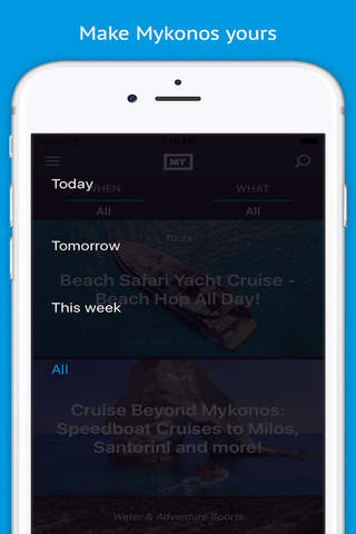 My Mykonos App screenshot 4