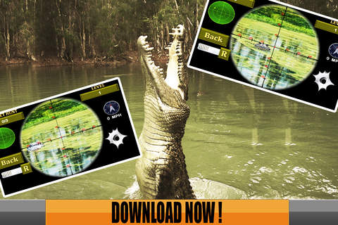 2016 Angry Alligator Hunting Park Free Hunt Games screenshot 3