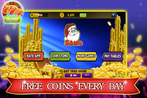 ''Treasure Of Santa: Free Slots of The Mery Christmas'' screenshot 2