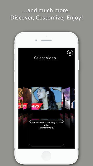Screenshots of Music TV - Free streamer & player for your songs (for YouTube)! for iPhone