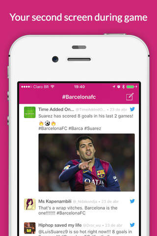 Hashtag | Social Talk & Live Chat & Sports Fan screenshot 3