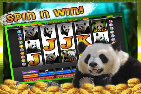 Untamed Giant Panda Casino Palace - By Ruby City Games! Spin hit the jackpot and win a fortune! screenshot 3