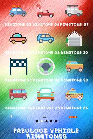 Fabulous Vehicle Ringtones screenshot 2