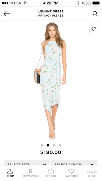 Revolve clothing iphone app coupon