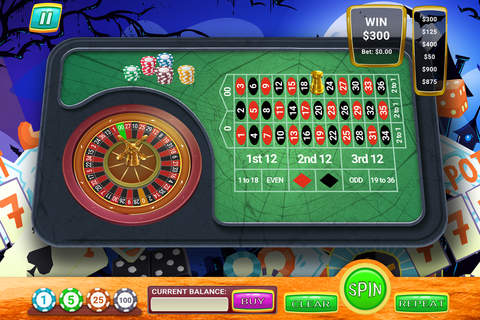 Lucky Witch Roulette Table of Odds - PRO - Halloween Casino Fortune Wheel screenshot 2
