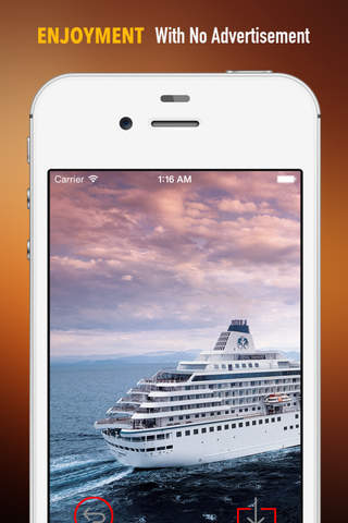 Cruises Wallpapers HD: Quotes Backgrounds with Art Pictures screenshot 2
