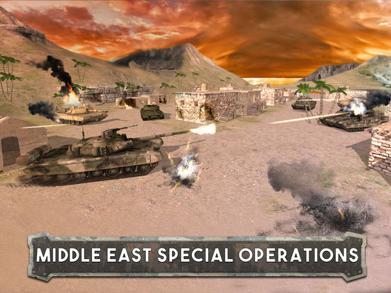 Tank Battle: Army Warfare 3D Full - Join the war battle in armored tank! на iPad