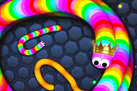Скриншот из Rolling Snake Slither - All Color Worm Skins Free Unlocked