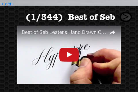 Calligraphy Information with Videos Premium screenshot 3