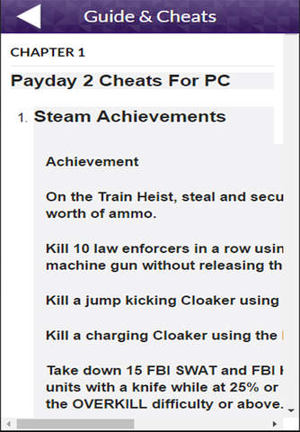 PRO - Payday 2 Game Version Guide screenshot 2