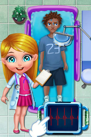 Fashion Boy's Heart Cure Salon - Free Surgeon Tracker,Hospital And Clinical Games For Kids screenshot 3