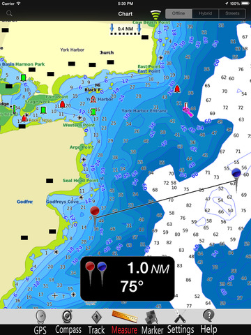 New Hampshire GPS Charts Pro screenshot 4
