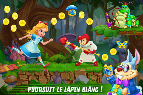 Alice in Wonderland - Rabbit Rush screenshot 2