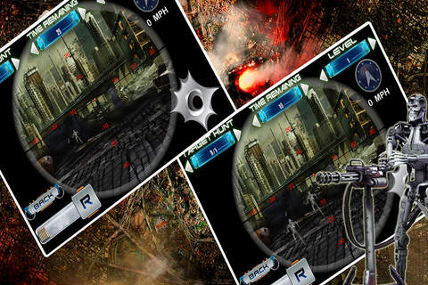 Angry Robots Wars Sniper : Transforming Iron Bionic Battle FREE screenshot 4
