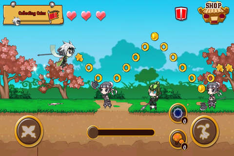 Ninja Rusher - New Run, Jump and Fight Game screenshot 2