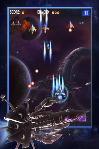 Dark Sky Force Strike Pro  : Space War Edition screenshot 3