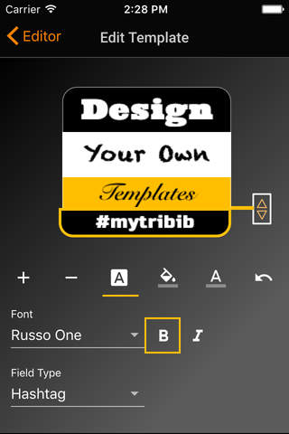 MyTriBib (Free Edition) - Create and customize beautiful race bibs for sharing on social media. screenshot 4