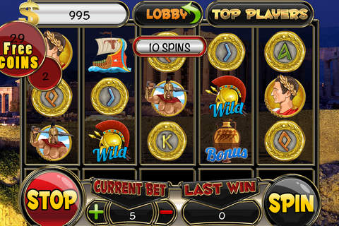 A Aace Greek Casino Slots IV screenshot 2