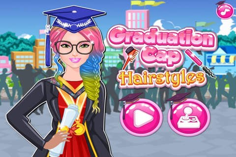 Graduation CAP Hairstyles screenshot 2