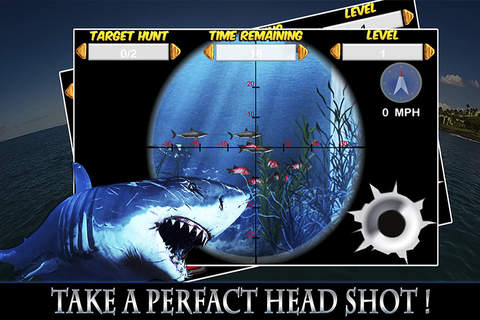 Hungry Attacks Shark Underwater Pro Shooting screenshot 3
