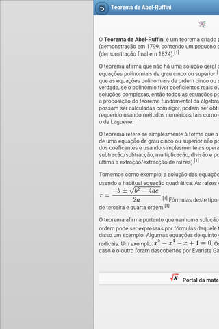 Mathematical theorems screenshot 4
