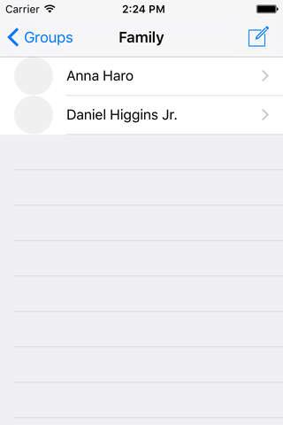 Contact Groups App screenshot 4