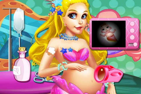 Mermaid Lady's Baby Born screenshot 2