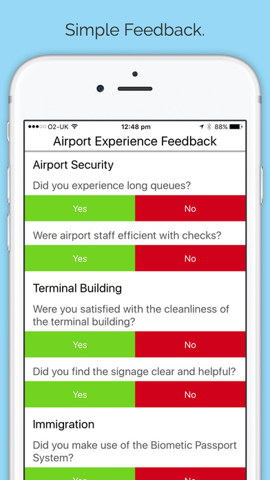 Airport Experience Survey screenshot 2