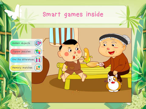 Tich Chu HD - interactive fairy tale for kids screenshot 2