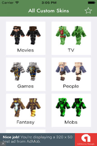 Mineskins Pro - Best Custom Skins for Minecraft Pocket Edition screenshot 3