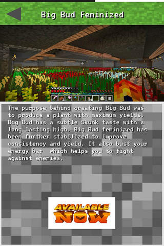 WEED MOD PIXEL ART FOR MINECRAFT PC : COMMANDS AND GUIDE screenshot 2