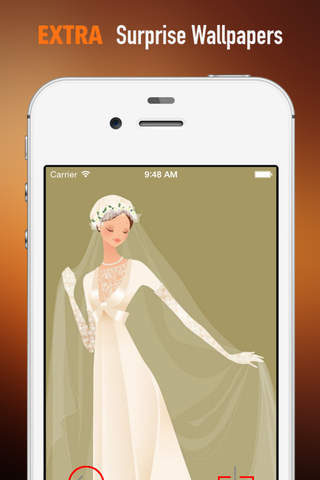 Bride Wallpapers HD: Quotes Backgrounds with Art Pictures screenshot 3