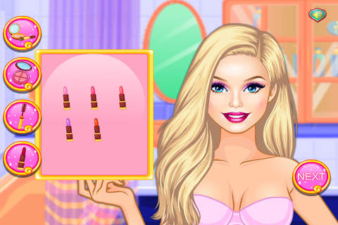 白雪公主美容装扮 - 甜心公主爱化妆，灰姑娘美丽日记，女孩免费爱玩游戏 screenshot 3