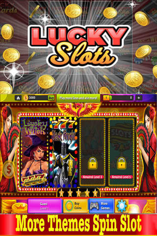 Classic Casino Games Witch Slots Casino: Game HD ! screenshot 2