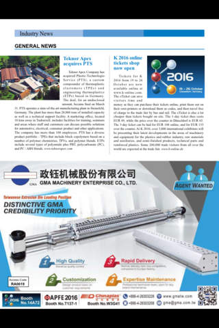 International Plastics News for Asia Magazine screenshot 4