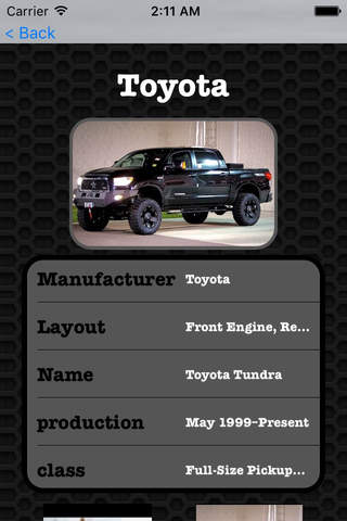 Best Cars - Toyota Tundra Edition Photos and Video Galleries Premium screenshot 2