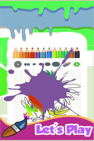 Coloring For Kids Games Toucan Sam Edition screenshot 2