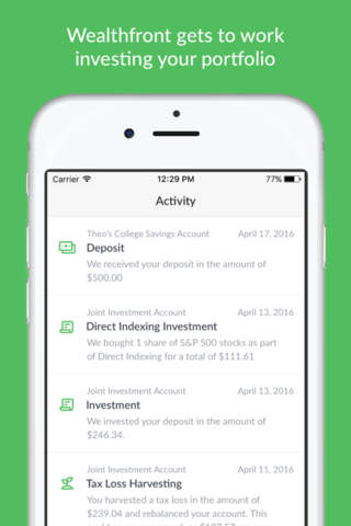 Wealthfront: Save and Invest screenshot 3