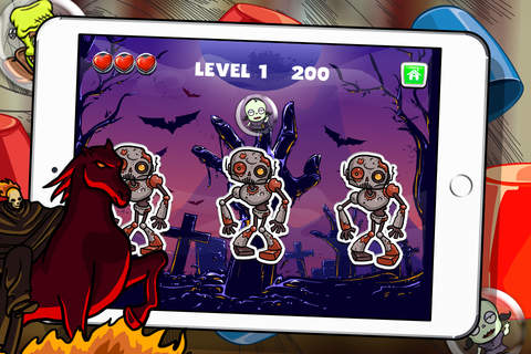 FIND ME  Zombies and Undead  " The Shuffle Finding Ball & Hidden Games " screenshot 2
