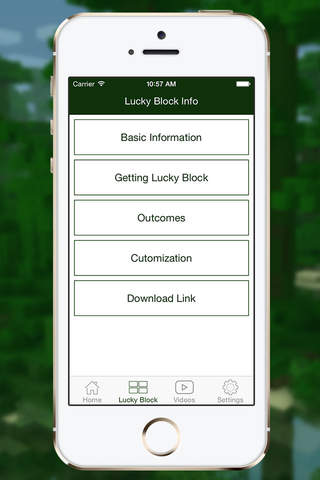 New Lucky Block Mod for Minecraft PC Edition Free screenshot 2