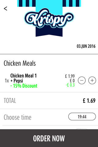 Krispy Chicken UK screenshot 3