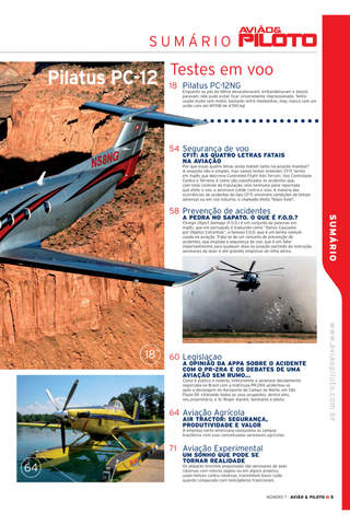 Revista Avião & Piloto - as últimas notícias e testes de vôo do ar para novos e experientes pilotos e apaixonados por aviação screenshot 3