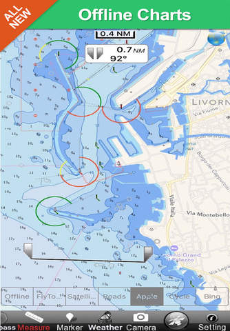 Arcipelago Toscano - GPS charts fishing Navigator screenshot 2