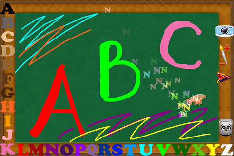 ABC Draw Magical Alphabet Letters Game screenshot 2