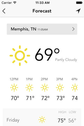 MEM wx: Memphis Weather Forecast, Traffic & Radar screenshot 3